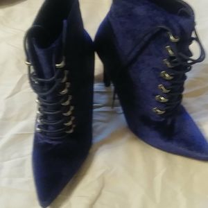 Blue Ankle Boot